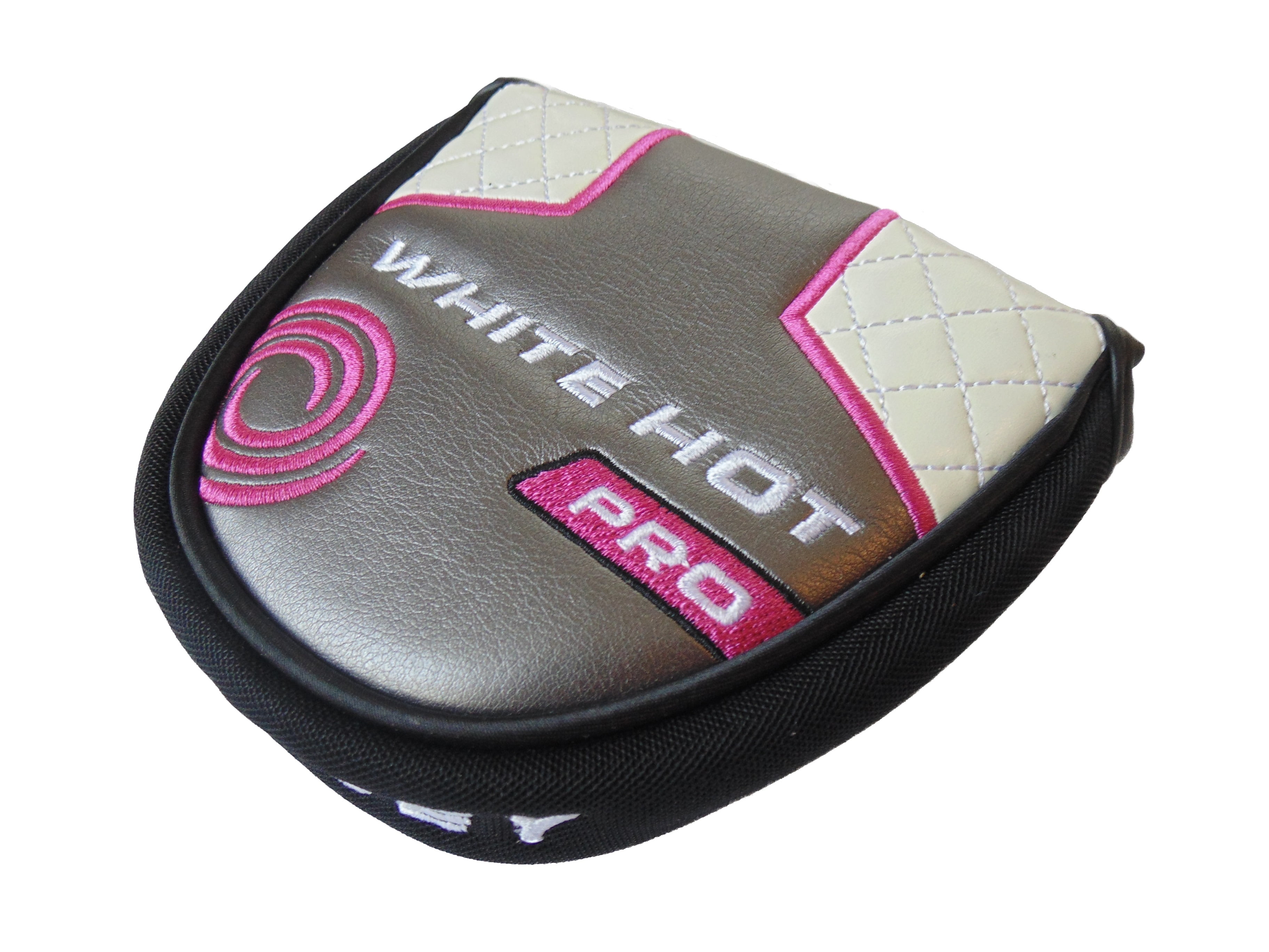 NEW Odyssey Ladies White Hot Pro Mallet Putter Cover Headcover