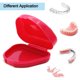 thumbnail image 3 of Portable Denture Tray Box Dental Orthodontic Braces Retainer Case Dental Denture Box False Teeth Protective Case, 3 of 4