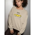 thumbnail image 2 of Did Someone Say Road Trip? Sweatshirt Women -Image by Shutterstock, Female 5X-Large, 2 of 4