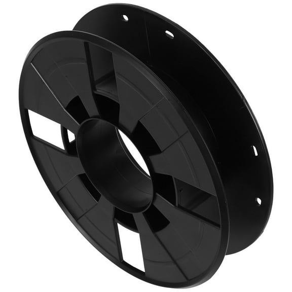 NICEXMAS Electric Cord Reel Black Plastic Lightweight Spool for Efficient Wire and Cable Storage