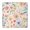 Pioneer Flower Floral-1, variant on Pioneer Flower Floral Print Pattern Square Fitted Tablecloth with Elastic Edge,Square Table Cover,Washable Elastic Table Cover for Home Kitchen Party Decor 34"x34"