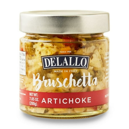 (Pack of 6), Delallo Artichoke Bruschetta, 7.05 oz