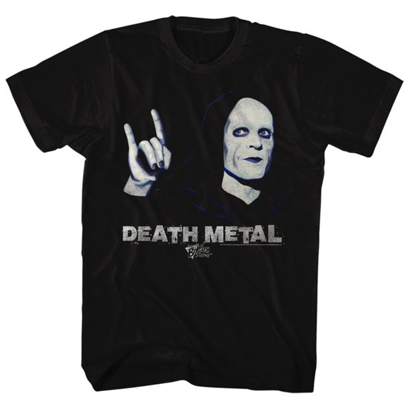 Bill And Ted Death Metal Black Adult T-Shirt 6Xl