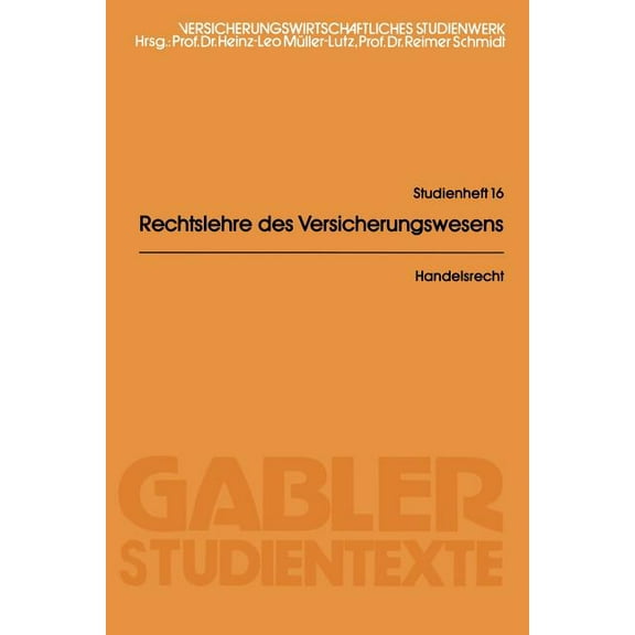 Handelsrecht: Ohne Gesellschafts- Und Seehandelsrecht, (Paperback)
