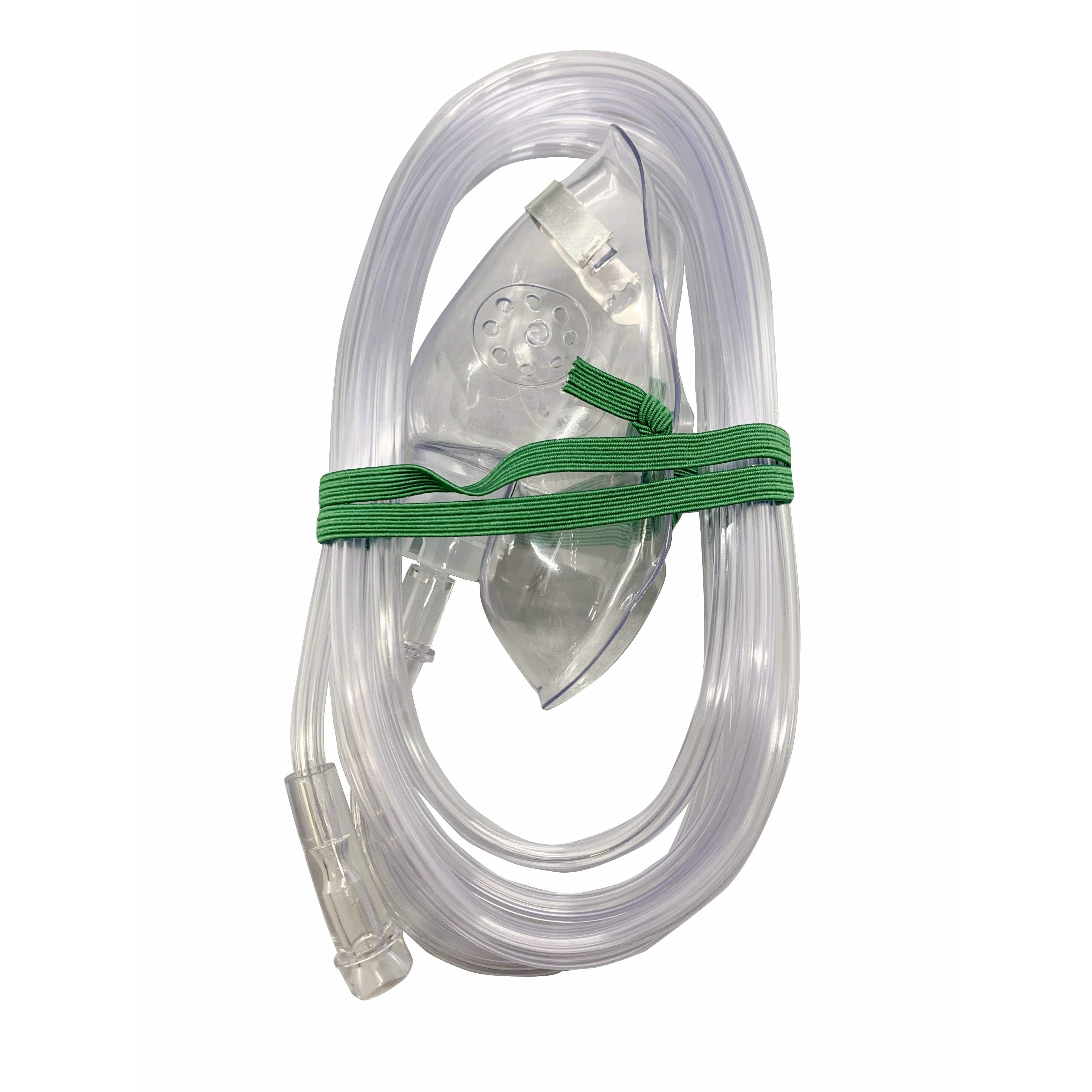 Endure Industries Oxygen Mask And Tubing, Elongated, Adult, Pack of 5