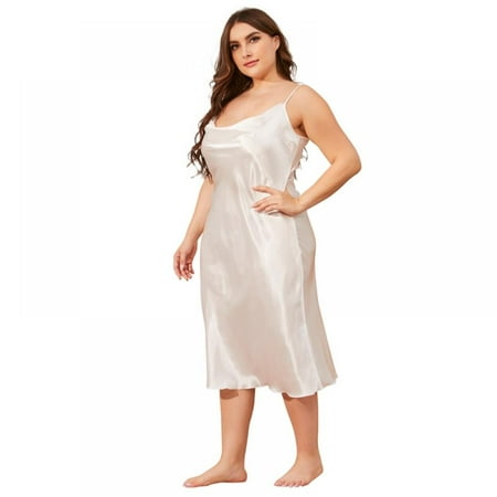 

[BRAND FACTORY PRICE!]Ladies Lace Sleepwear Plus Size lingerie Sleepwear Night Gown Lingerie Womens Erotic Sling Homewear