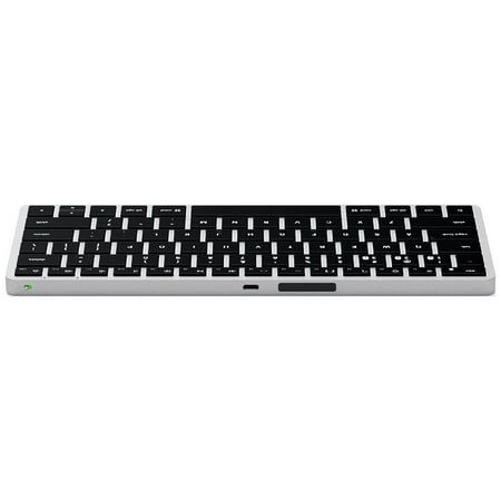 Satechi - Slim X1 TKL 60% Bluetooth Scissor Keyboard with Backlit Keys - Space Gray