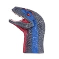 thumbnail image 1 of 1 títere de mano con cabeza de animal divertido, juguetes, guantes (Velociraptor), 1 of 5