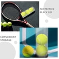 thumbnail image 4 of Shisuyan Tennis Ball Display Case Black PVC 6Pcs 8.3X3.0X3.0In, 4 of 8