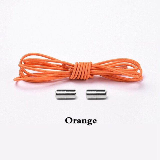 Cordones elásticos redondos sin cordones, cordones para zapatillas de deporte, cordones de goma sin cordones, zapatos para niños y adultos, cordones rápidos para zapatos, bandas de goma ESPAÑA Gao Jinjia LED