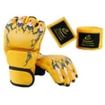 thumbnail image 3 of Guantes de boxeo Cola MMA Amarillo 24 cm x 13 cm x 5 cm, 3 of 8