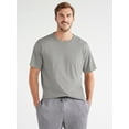 thumbnail image 3 of Free Assembly Men’s Everyday Cotton Tee with Short Sleeves, Sizes S-3XL, 3 of 6