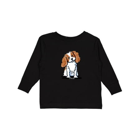 

Inktastic KC Cavalier Spaniel Gift Toddler Boy or Toddler Girl Long Sleeve T-Shirt