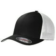 thumbnail image 7 of Yellow Rooster Men's Flexfit Mesh Back Male Cap Black/ White L/XL, 7 of 7