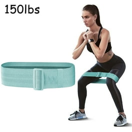 Resistance Bands Set for Legs and Butt Adjustable Workout Bands Exercise Bands Non Roll Up Non Slip Fabric Booty Bands High Elastic Squat Bands