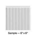 thumbnail image 1 of FASÄDE Rib Decorative Vinyl Backsplash Panel in Matte White (6X6 Inch Sample), 1 of 5