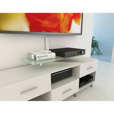 Sonax C-813-SCM 35" Wide White Component Wall Shelf