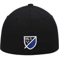 thumbnail image 4 of Men's New Era Black San Jose Earthquakes Primary Logo Low Profile 59FIFTY Fitted Hat, 4 of 4