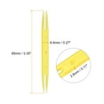 thumbnail image 2 of Uxcell Weaving Knitting Shuttle 85x6.8x2.8mm Shuttles de plástico, paquete de 2 en amarillo, 2 of 4