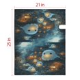 thumbnail image 4 of Happy Halloween Spooky Trick or Treat Stripe Mailbox Covers,Magnetic 21x25.5 Inch Mailbox Wrap Waterproof Durable Fall Welcome MailBoxcovers for Yard Farmhouse Decorative, 4 of 4