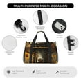 thumbnail image 4 of Disketp Sunflower Cowboy Hat Cow Bolsa de Viaje Tipo Duffle, Bolso de Mano para Fin de Semana para Mujer, Bolsa de Gimnasio Ligera para Hombre, Esencial para Viajes, 4 of 7