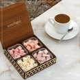 thumbnail image 2 of Eastanbul Turkish Delight Candy in Souvenir Wooden Gift Box, Lokum, 35.3 oz, 2 of 9