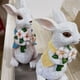 thumbnail image 2 of 2 Piezas de Decoraciones de Conejitos de Pascua, Figuras de Conejitos de Resina, DecoracióN Conejitos , Estatuas Conejos Pareja Hechas una Mano para DecoracióN del Hogar, 2 of 6