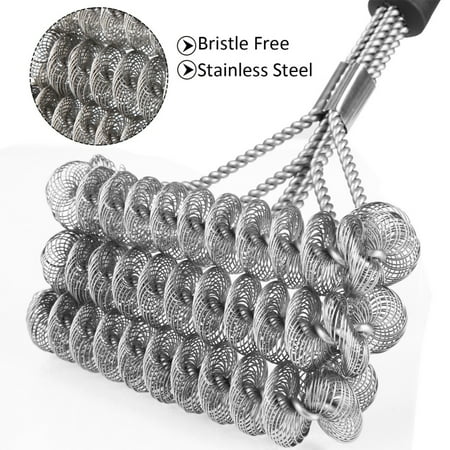 Grill Brush Porcelain Safe/Clean BBQ Grill Brush 18