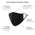 thumbnail image 3 of Weddingstar Variety 3-Pack Kid's Reusable, Washable 3 Ply Cloth Face Masks With Filter Pockets - Sweater Weather, 3 of 6