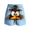 thumbnail image 6 of Xdegoge Bathing Suits for Men Funny Print Swim Trunks Quick Drying Board Shorts Novelty Beach Pants Graphic Swimwear with Mesh Liner Side Pockets for Surfing Pool Leisure, 6 of 6
