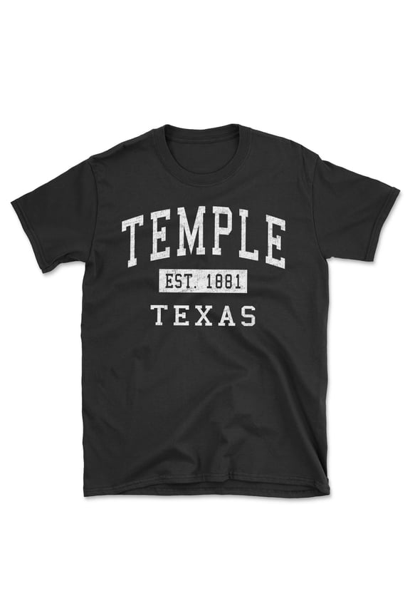 Temple Texas Classic Established Men's Cotton T-Shirt