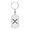 Dog Tag with Swivel Keychain (Gold), variant on Ripple (XRP) Crypto Cryptocurrency Dog Tag Keychain Stainless Steel Silver Tone or Gold Tone