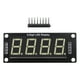 thumbnail image 4 of Placa LED 0 56 Pulgadas Controlador TM1637 Multicolores 4 Dígitos para () Blanco, 4 of 9