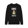 thumbnail image 1 of Elf  Adult OMG Santa Sweatshirt, 1 of 2