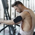 thumbnail image 4 of Workout Armband Storage Bag Running Breathable Arm Cover Arm Cellphone Pouch, 4 of 8