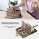 thumbnail image 5 of Compatible con la funda Billetera Samsung Galaxy A36 5G con Soporte para Tarjeta,Bolsillo Magnético con Cremallera, Correa para el Cordón, Billetera de Cuero con Tapa, 5 of 6