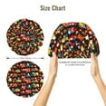 thumbnail image 5 of Yiaed Construction Truck Print Satin Bonnet Silk Bonnet Hair Bonnet for Sleeping Hair Bonnets, 5 of 6