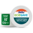 thumbnail image 4 of Hefty EcoSave® Dinner Plates, Disposable Plates, 125 pack, 4 of 9