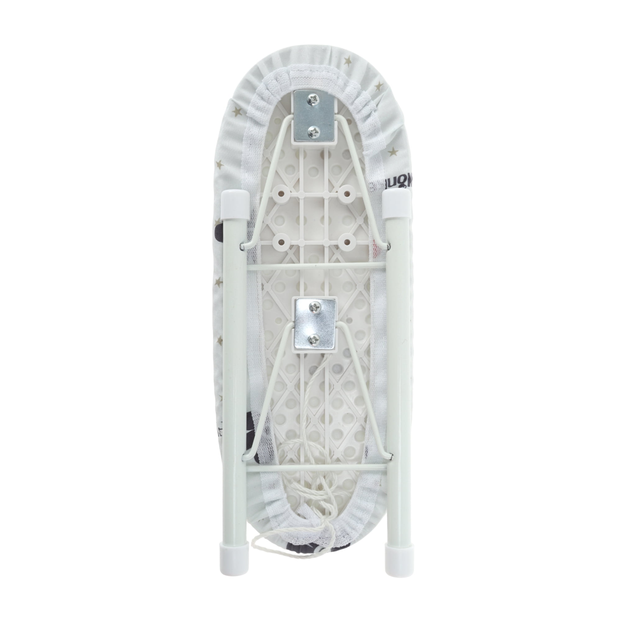 Unique Bargains Collapsible Mini Ironing Board Efficient Ironing Dark Blue, White