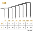 thumbnail image 4 of Amdohai Torx Screwdriver Wrench Set (8 Pieces), 4 of 5