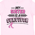 thumbnail image 4 of Inktastic My Sister is a Survivor Breast Cancer Awareness Boys or Girls Toddler T-Shirt, 4 of 5