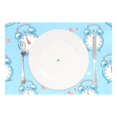 thumbnail image 2 of Ryvnso 1 Piece Placemats Cartoon Alarm Clocks Dining Mats Heat-Resistant Non-Slip Washable Table Mat, 2 of 8