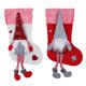 thumbnail image 2 of Medias de Navidad sin rostro, muñeco de peluche de Papá Noel, adornos colgantes, 2 uds., 2 of 5