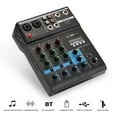 thumbnail image 3 of Yeacher BT Professional 4 Channel Sound Mixing Console and Monitor Paths Plus Effects Processor with USB, 3 of 8