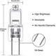 thumbnail image 2 of 10pcs G4 Halogen Bulb, 12v 20w G4 Bulb, Warm White 3000k, 150lm, Dimmable, G4 Halogen Lamp, 2 of 5