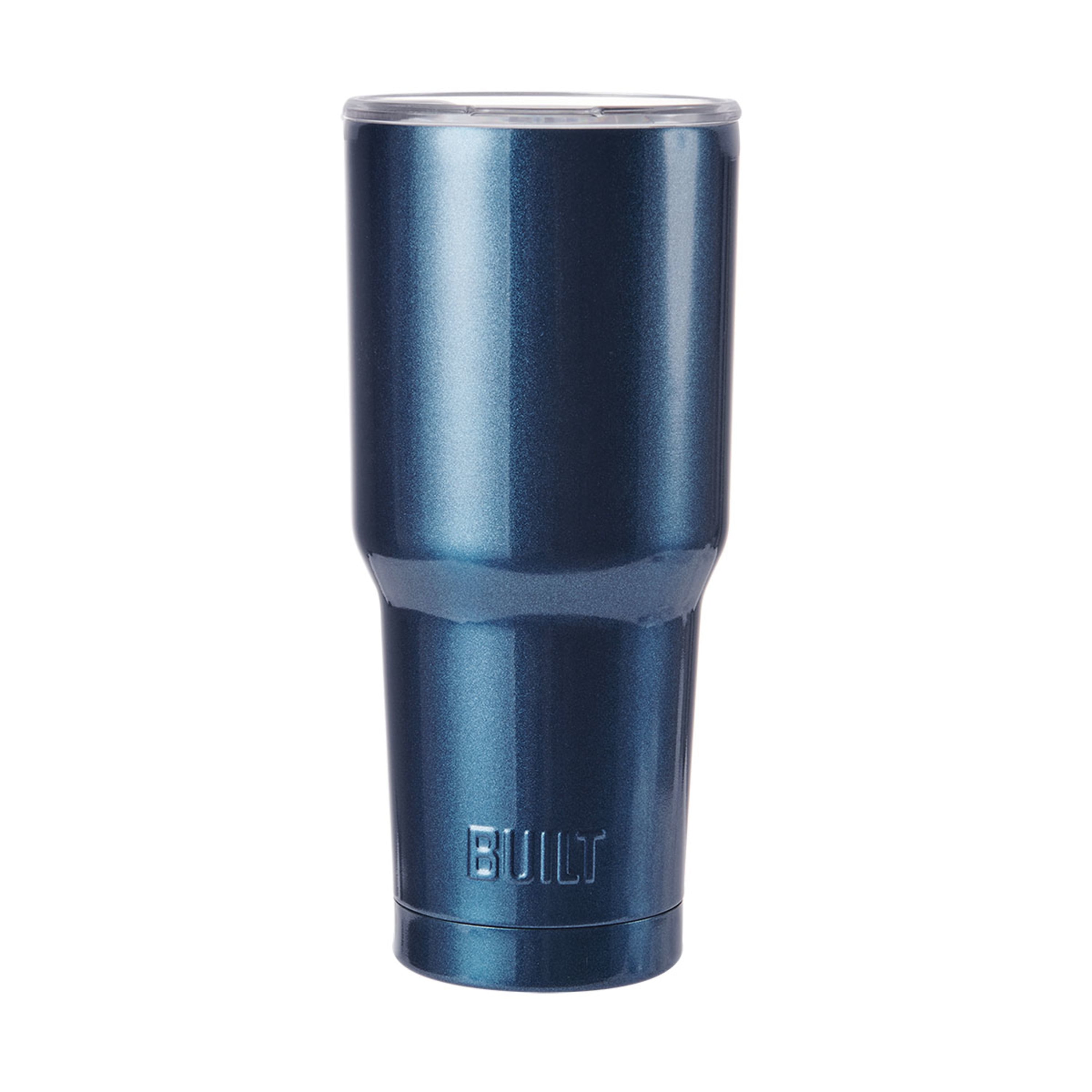 Built 30-Ounce Double-Walled Stainless Steel Tumbler in Medieval Blue