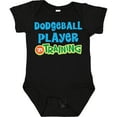 thumbnail image 3 of Inktastic Dodgeball Player in Training Boys or Girls Baby Bodysuit, 3 of 5