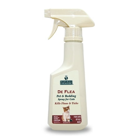 Natural Chemistry De Flea Pet & Bedding Spray For Cats , 8 ...
