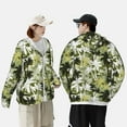 thumbnail image 4 of KLL Hawaii Palms Imprimé Sweat à Capuche Homme Femme UPF 50+ Protection Solaire Extérieur Manches Longues Pêche Randonnée Performance Shirt-3TG, 4 of 7