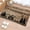 Brown, Black, variant on Welcome to Our Camping 2'x6' Runner Rug, Camper Mountains Forest Vintage Washable Non-Slip Area Rugs for Hallway Kitchen Floor Bedroom Entryway, Long Laundry Carpet Decoration Indoor Mat
